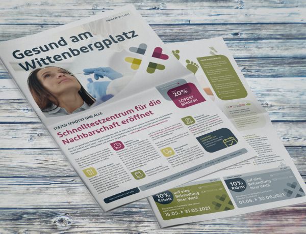 Das Bild zeigt die eigene Apothekerzeitung.